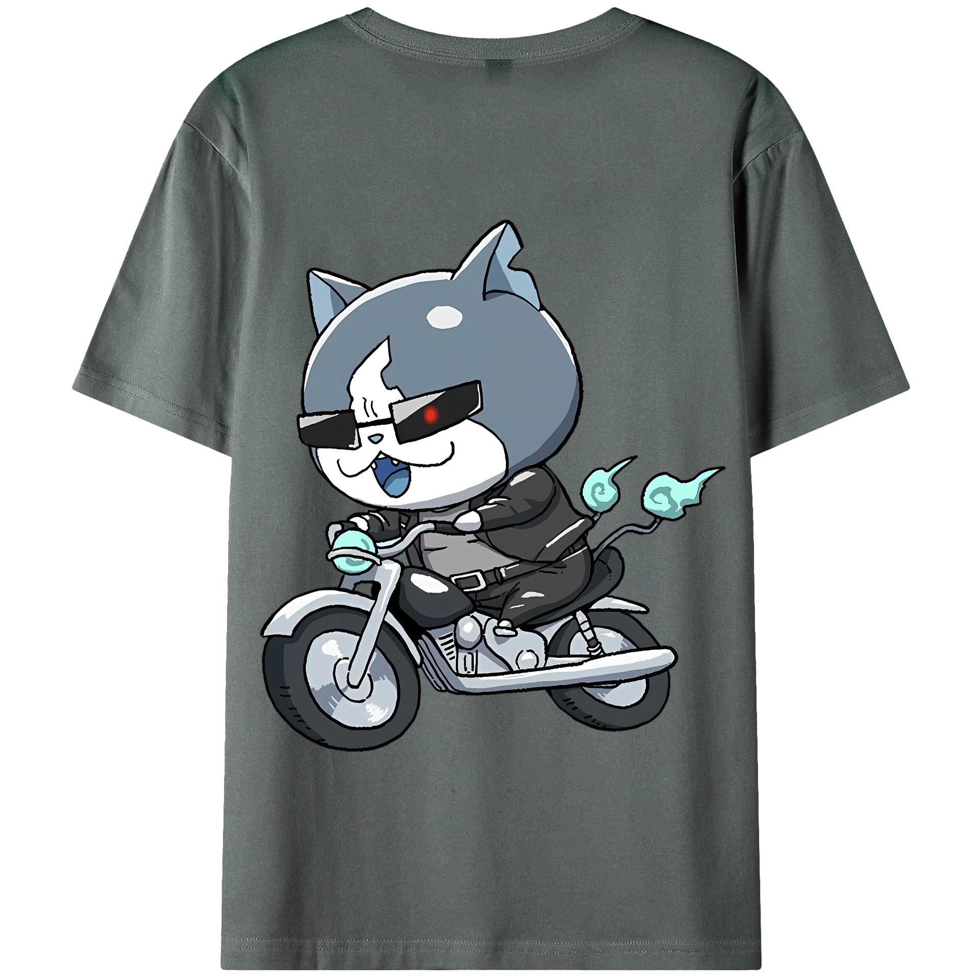 （画像用） 妖怪ウォッチ Yo-kai Watch 綿100％半袖Tシャツ（背面プリント）
